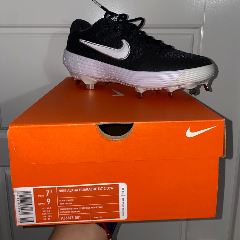 Nike Alpha Huarache Elite 2 Low Cleats Baseball New Never used!